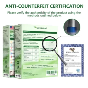 FDA-Registered & GMP Certified 👩‍⚕️ 𝑳𝒖𝒙𝒂𝒓𝒊𝒔𝒆® 𝑴𝒐𝒓𝒊𝒏𝒈𝒂 & 𝑩𝒆𝒓𝒃𝒆𝒓𝒊𝒏𝒆 10-𝑰𝑵-1 𝑨𝒅𝒗𝒂𝒏𝒄𝒆𝒅 𝑵𝒂𝒏𝒐 𝑴𝒊𝒄𝒓𝒐𝒏𝒆𝒆𝒅𝒍𝒆 𝑷𝒂𝒕𝒄𝒉 ⚡(𝐎𝐧𝐜𝐞 𝐃𝐚𝐢𝐥𝐲, 𝐯𝐢𝐬𝐢𝐛𝐥𝐞 𝐜𝐡𝐚𝐧𝐠𝐞𝐬 𝐢𝐧 𝟕 𝐝𝐚𝐲𝐬）✅ 𝐎𝐛𝐞𝐬𝐢𝐭𝐲, 𝐃𝐢𝐚𝐛𝐞𝐭𝐞𝐬, 𝐒𝐥𝐞𝐞𝐩 𝐀𝐩𝐧𝐞𝐚, 𝐀𝐧𝐝 𝐉𝐨𝐢𝐧𝐭 𝐈𝐬𝐬𝐮𝐞𝐬