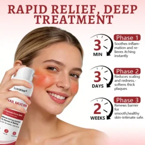 OFFICIAL
        BRAND
      
    
    
    
      𝗟𝘂𝘅𝗮𝗿𝗶𝘀𝒆® 𝗦𝗻𝗮𝗶𝗹 𝗠𝘂𝗰𝗶𝗻 𝗛𝗲𝗮𝗹𝗶𝗻𝗴 𝗦𝗽𝗿𝗮𝘆 – 𝗥𝗲𝗹𝗶𝗲𝗳 𝗳𝗼𝗿 𝗦𝗲𝗻𝘀𝗶𝘁𝗶𝘃𝗲 & 𝗙𝗹𝗮𝗿𝗲-𝗨𝗽 𝗦𝗸𝗶𝗻 ✨